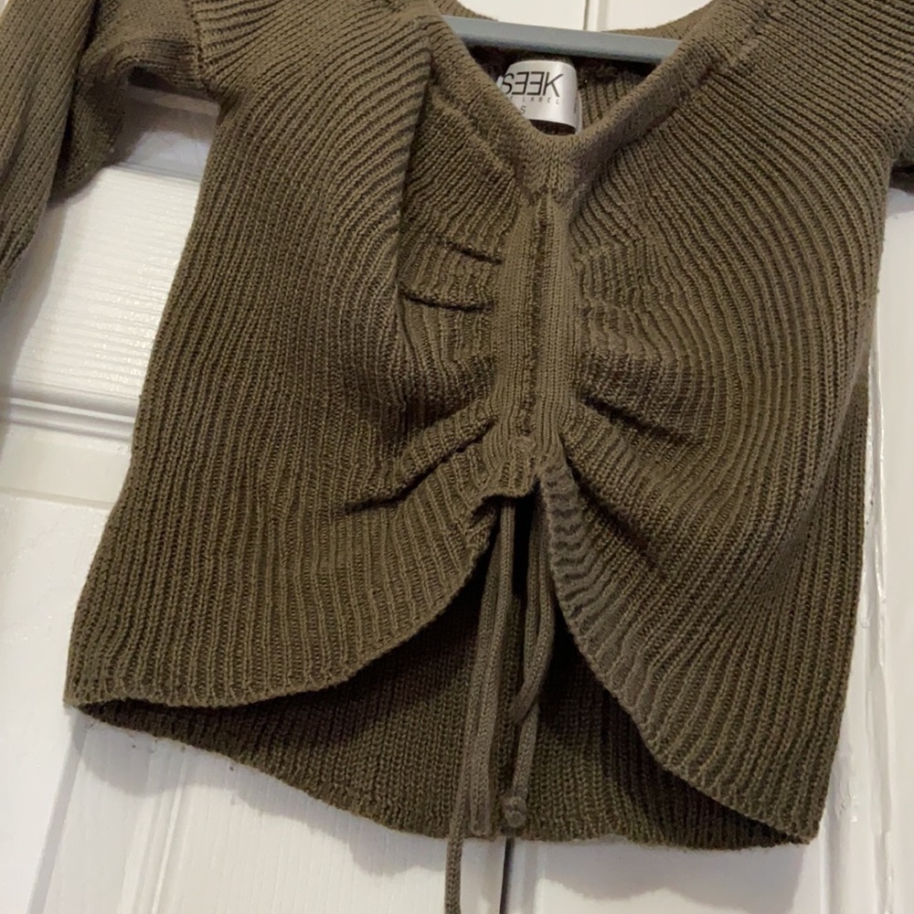 Cropped sweater - Picture 4 of 7